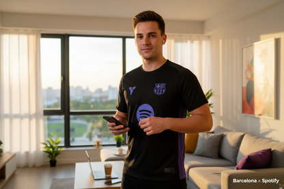 Camiseta Segunda Equipación FC Barcelona x Kobe Bryant 25/26 aficion