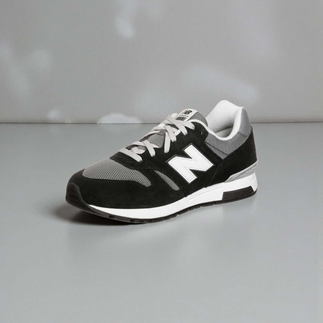 New Balance ML-565 tenis black & white Classic