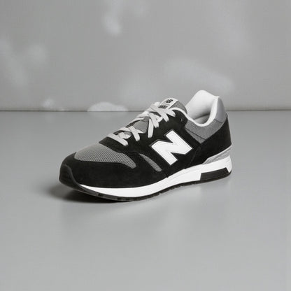 New Balance ML-565 tenis black & white Classic