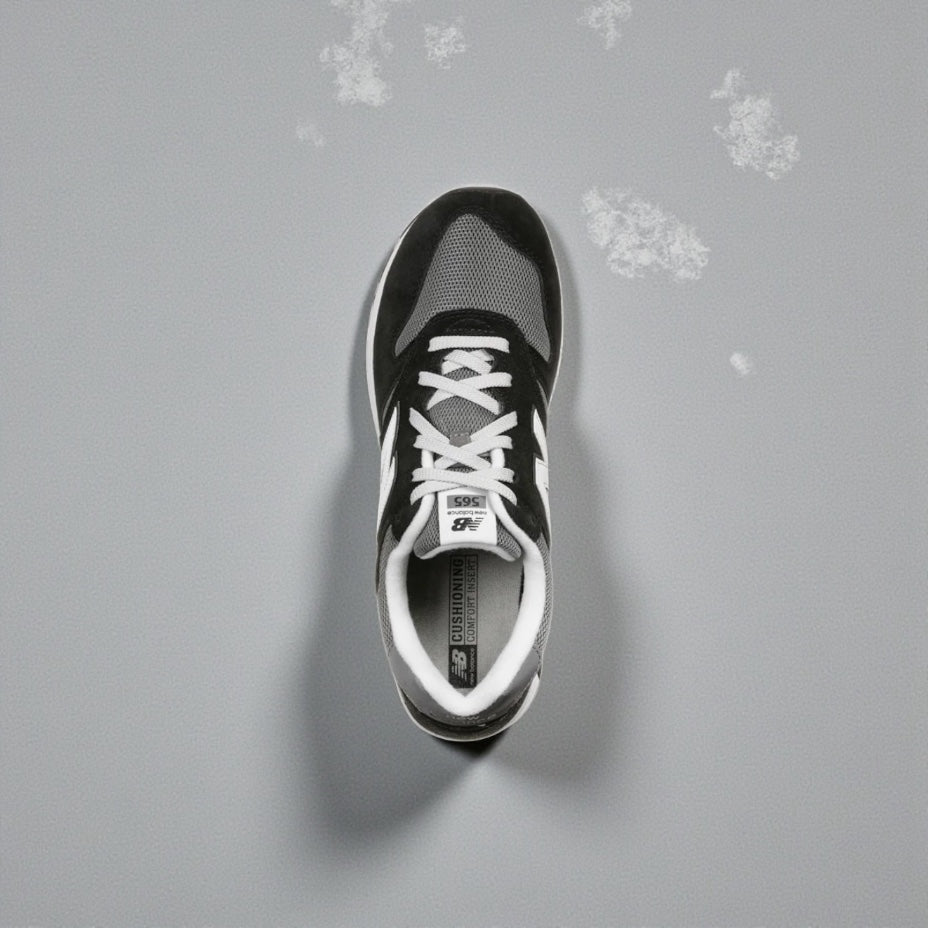 New Balance ML-565 tenis black & white Classic