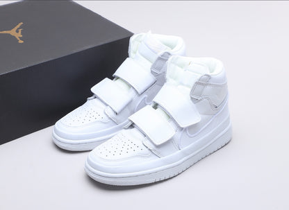 Air Jordan 1 retro doble strap blanco