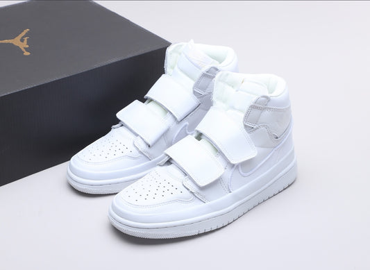 Air Jordan 1 retro doble strap blanco