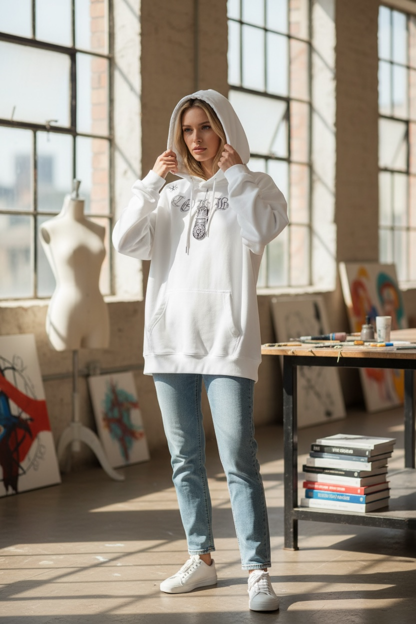 Sweatshirt oversize unisex Chrome Hearts