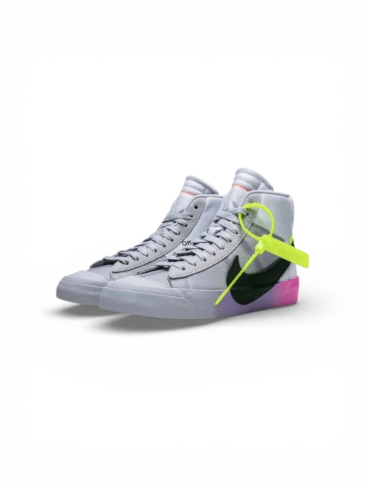 Tenis Nike Blazer Mid Off White Wolf Grey Serena Queen