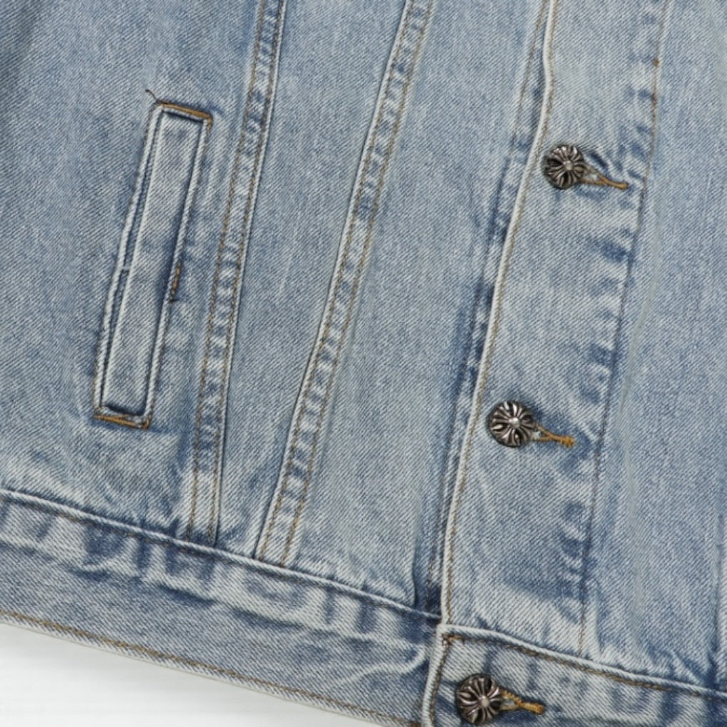 Chrome Hearts Denim Jacket oversize unisex