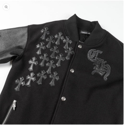 Chrome Hearts Bomber jacket black