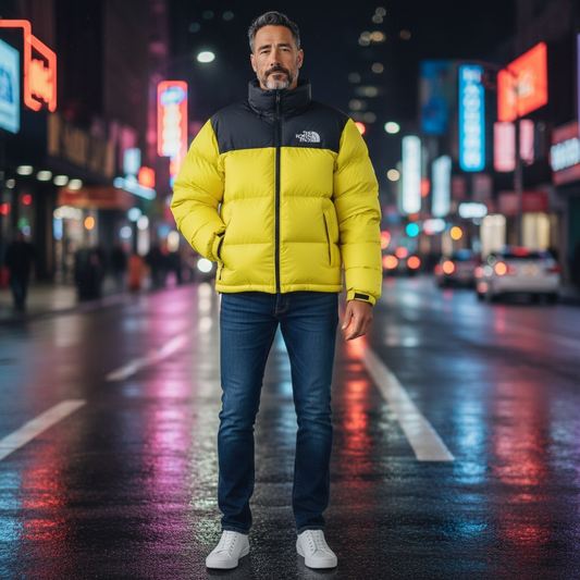 The North Face 1996 Nuptse 700 Jacket electric green