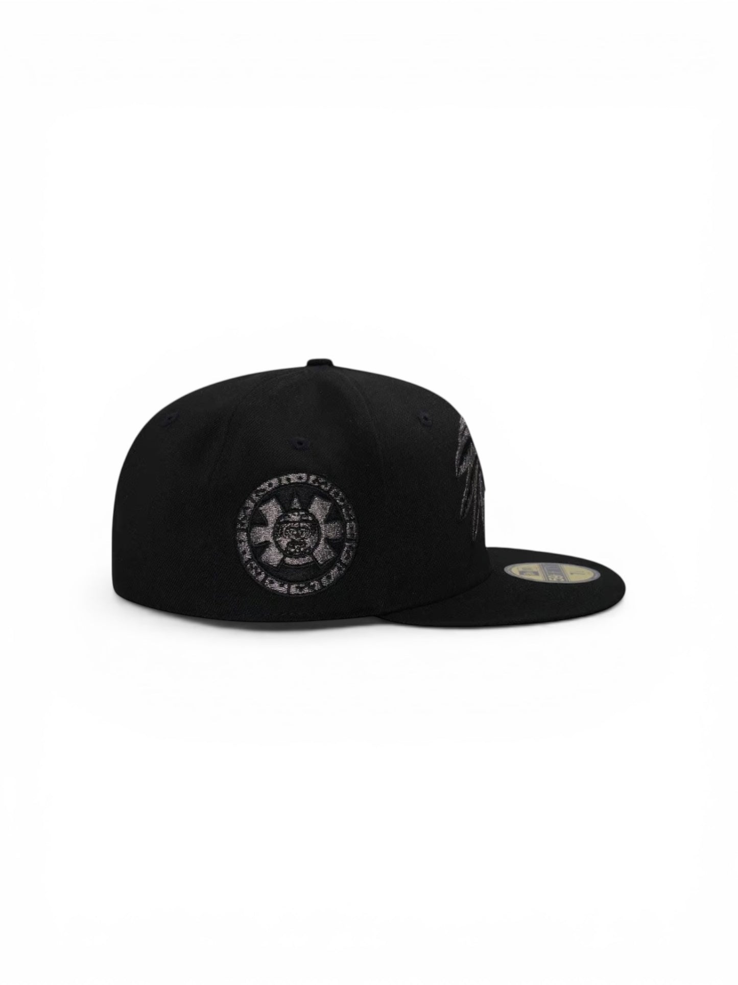 New Era Mexico Aztec Skull Warrior Liquid Titanium Prime Edition 59Fifty Fitted Gorra