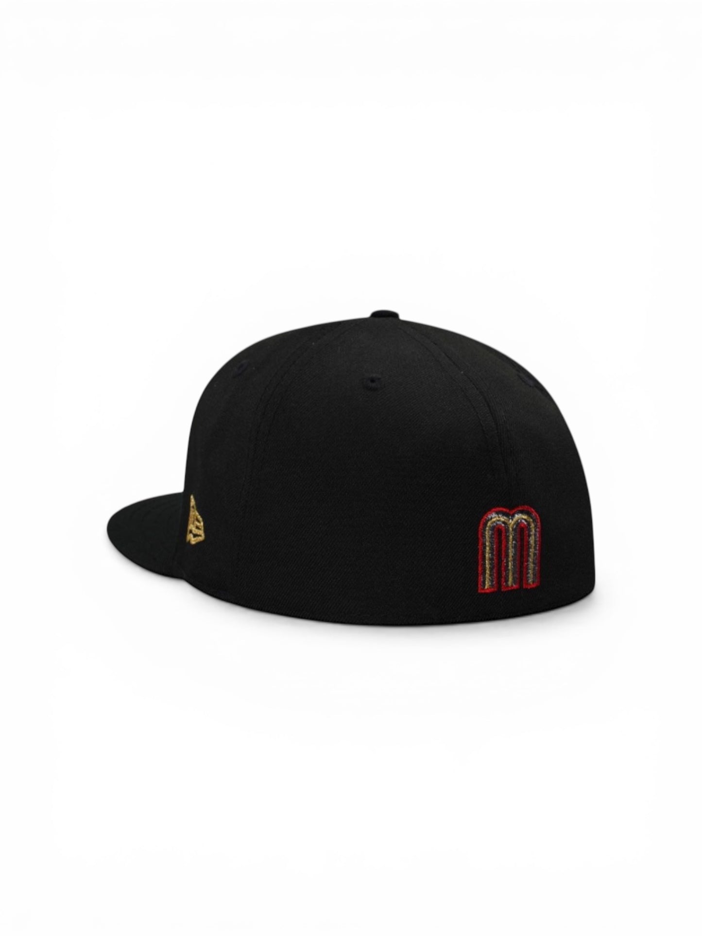 New Era New Era Aztec Skull Warrior Black Metallic Prime Edition 59Fifty Fitted Gorra