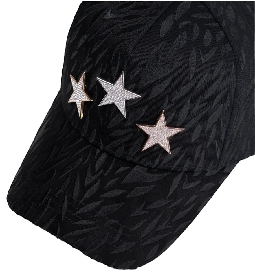 Barbas hats x ct Black triple estrella
