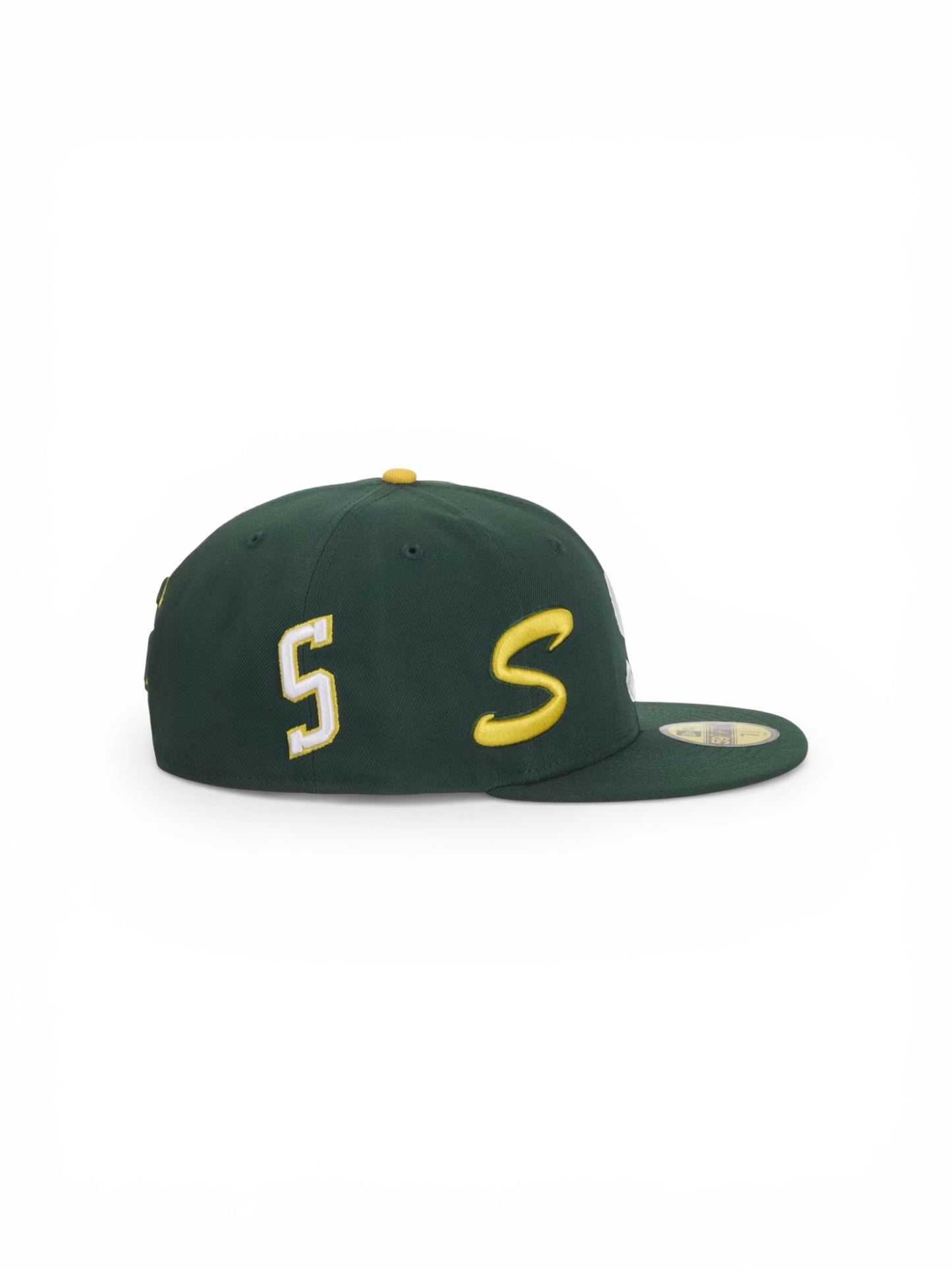 Supreme Multi S Logo New Era Fitted Green