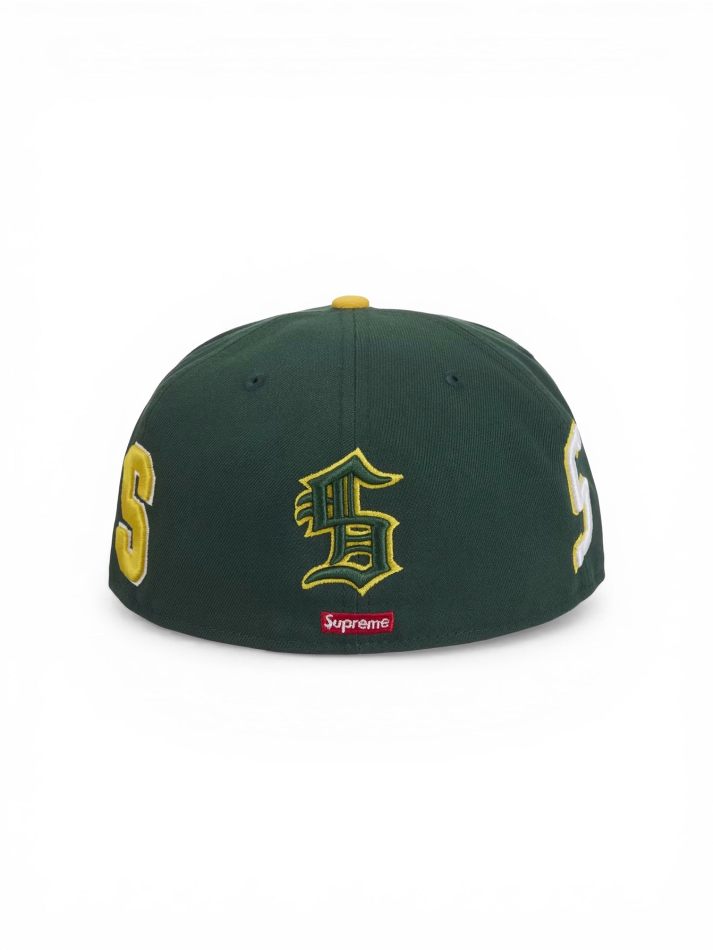 Supreme Multi S Logo New Era Fitted Green