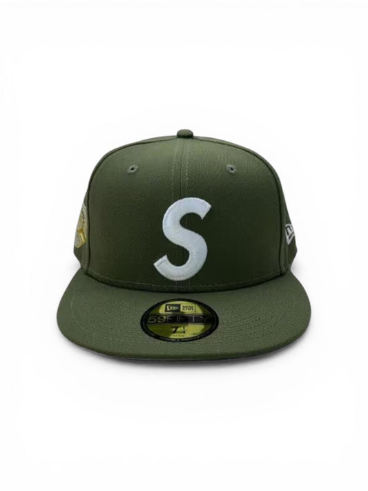 Supreme Jesus Piece S Logo New Era 'Olive'
