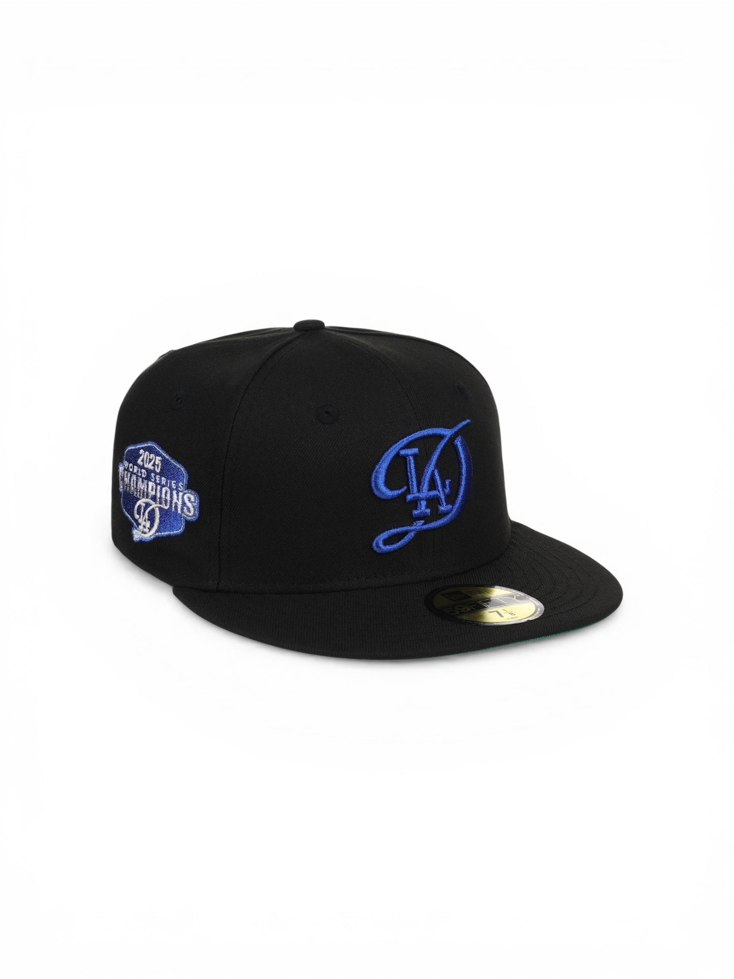 Los Angeles Dodgers Black with Royal Connect Logo Grey UV New Era 59FIFTY Fitted Hat in Chattanooga, TN