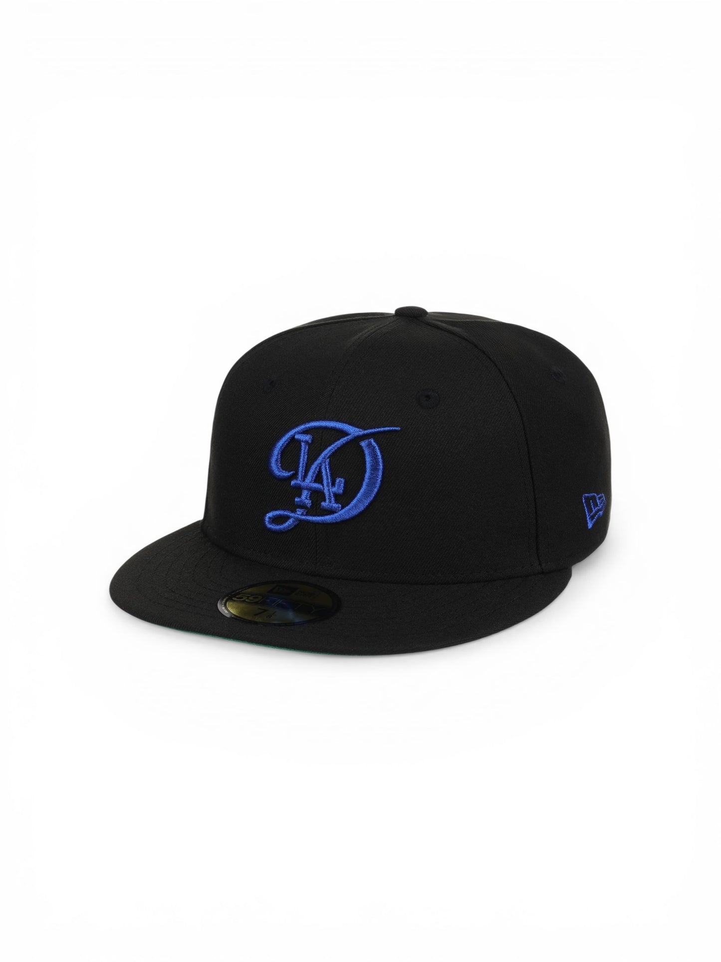 Los Angeles Dodgers Black with Royal Connect Logo Grey UV New Era 59FIFTY Fitted Hat in Chattanooga, TN