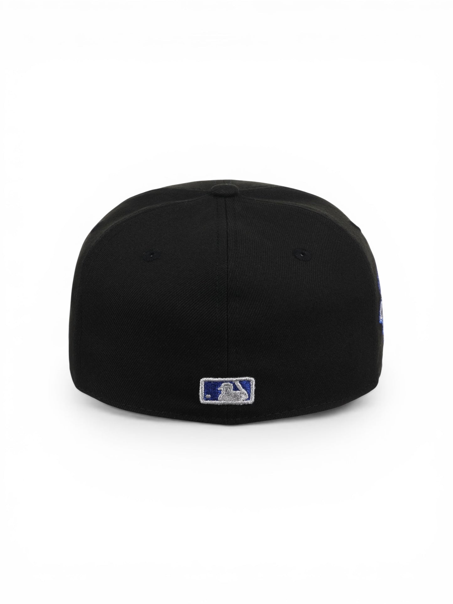 Los Angeles Dodgers Black with Royal Connect Logo Grey UV New Era 59FIFTY Fitted Hat in Chattanooga, TN