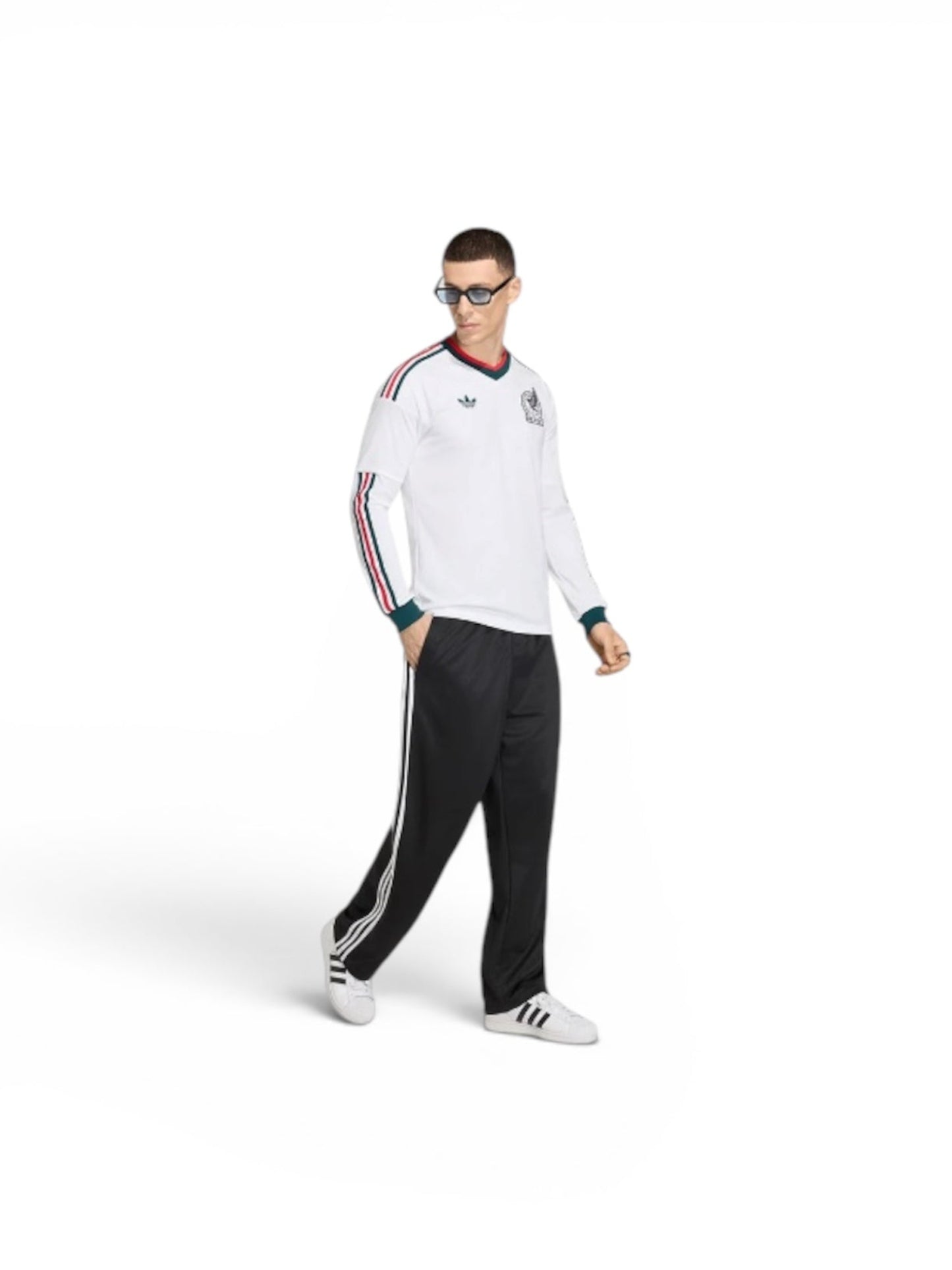 Jersey Adidas Selección Nacional de México 2026 Visitante Manga Larga Hombre