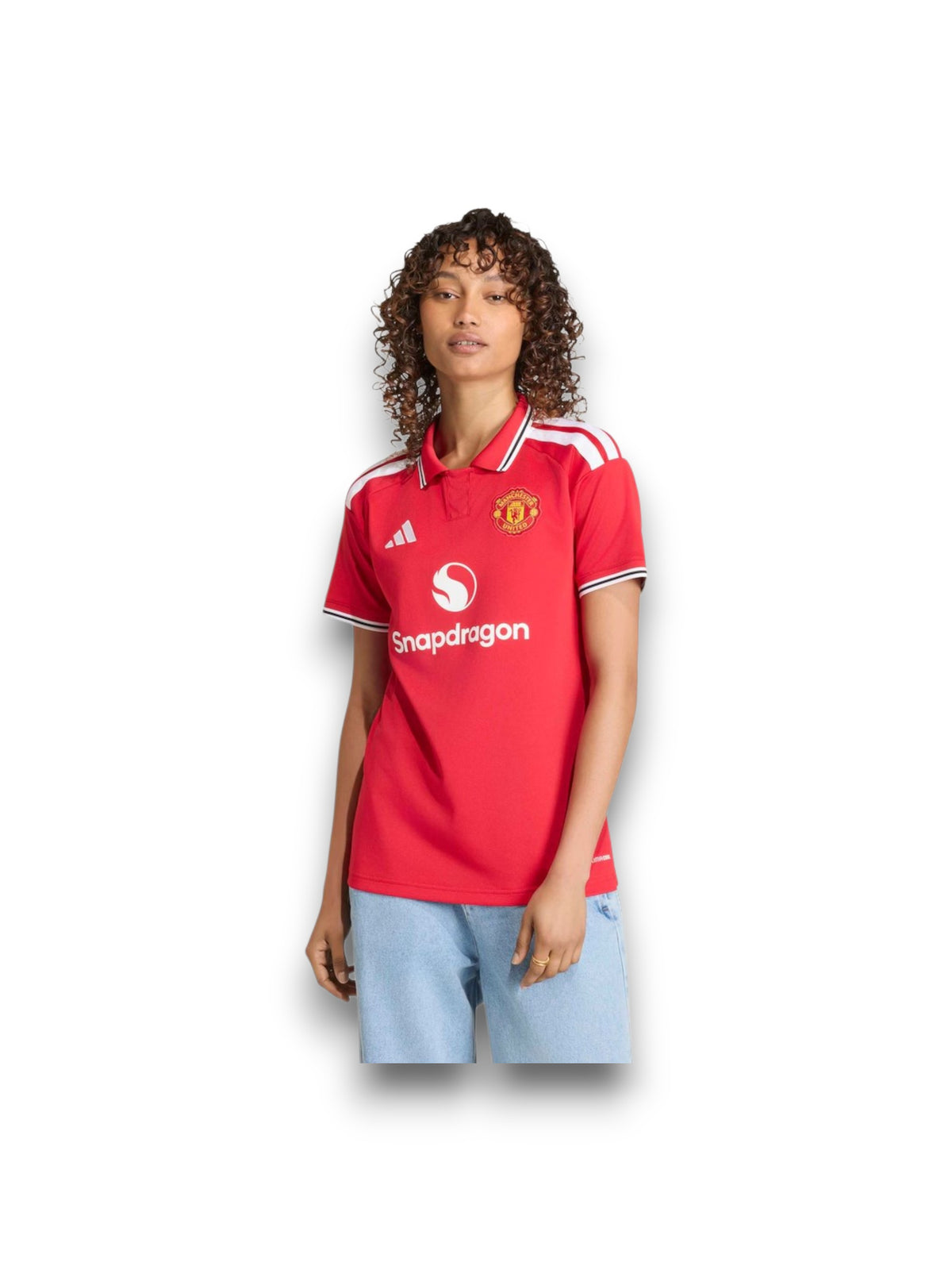 Jersey Manchester United Local Versión Aficionado Para Dama 26/27