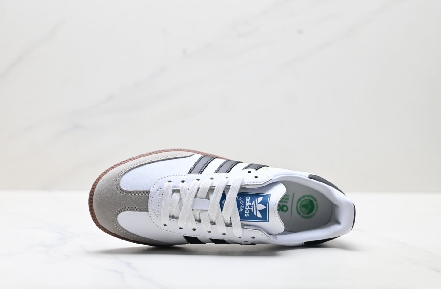 adidas Samba OG - White Suede / Gum