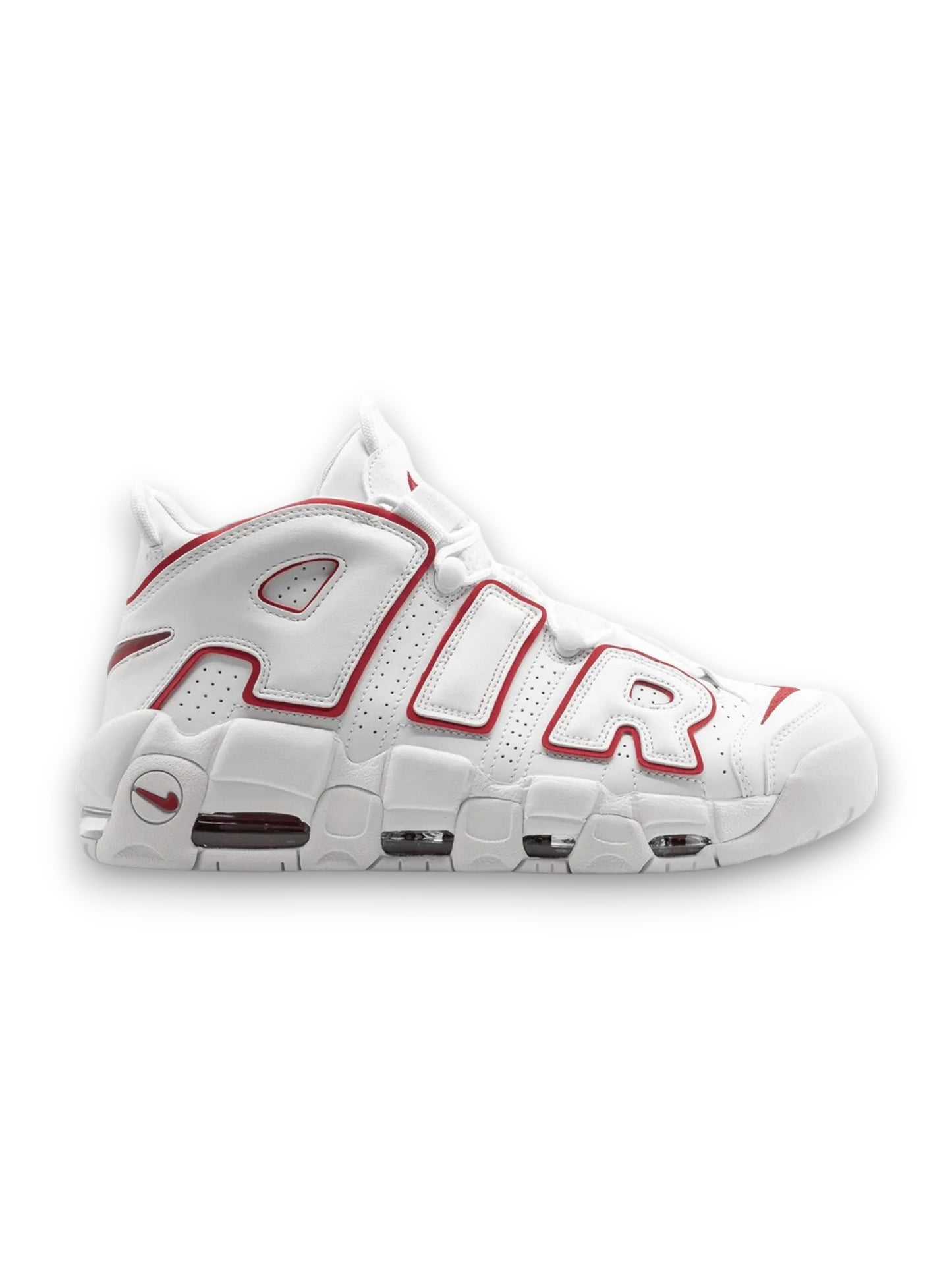 Nike Air More Uptempo '96 Blanco/Rojo