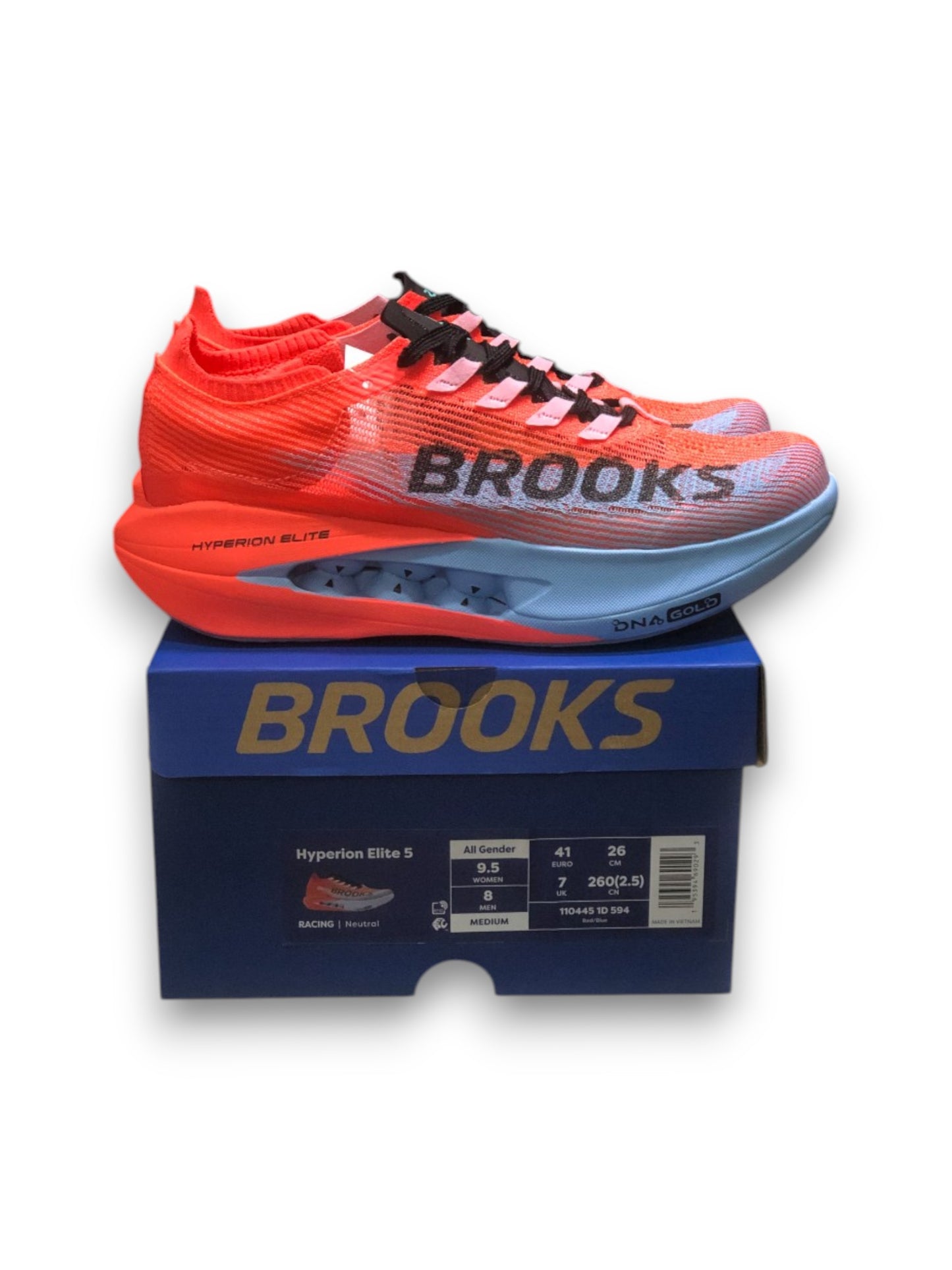Brooks Hyperion Elite 5 Naranja/Azul