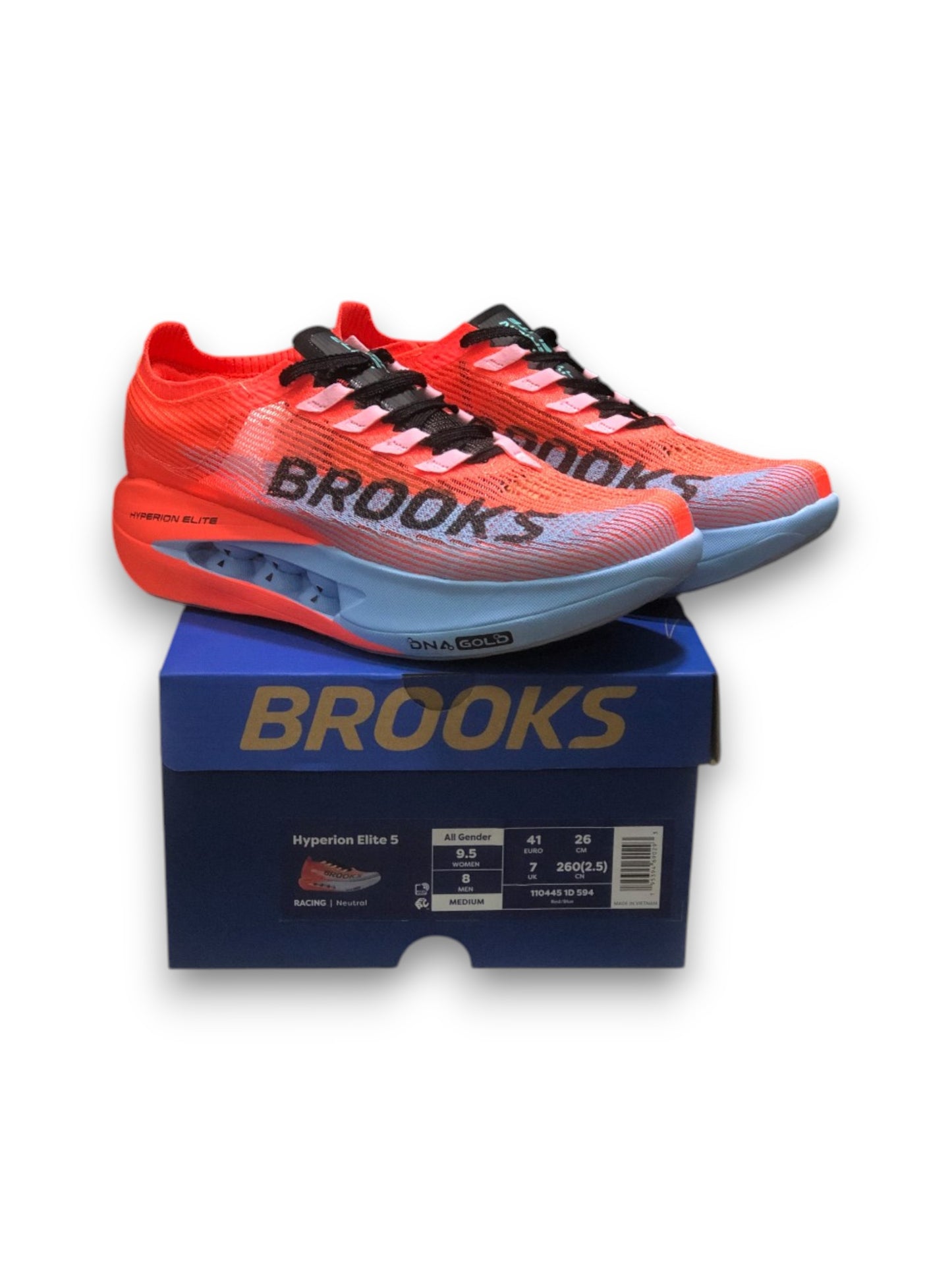 Brooks Hyperion Elite 5 Naranja/Azul