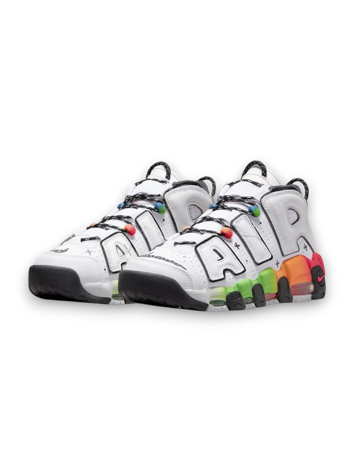 Nike Air More Uptempo Ghost Urbano Blanco/Tricolor