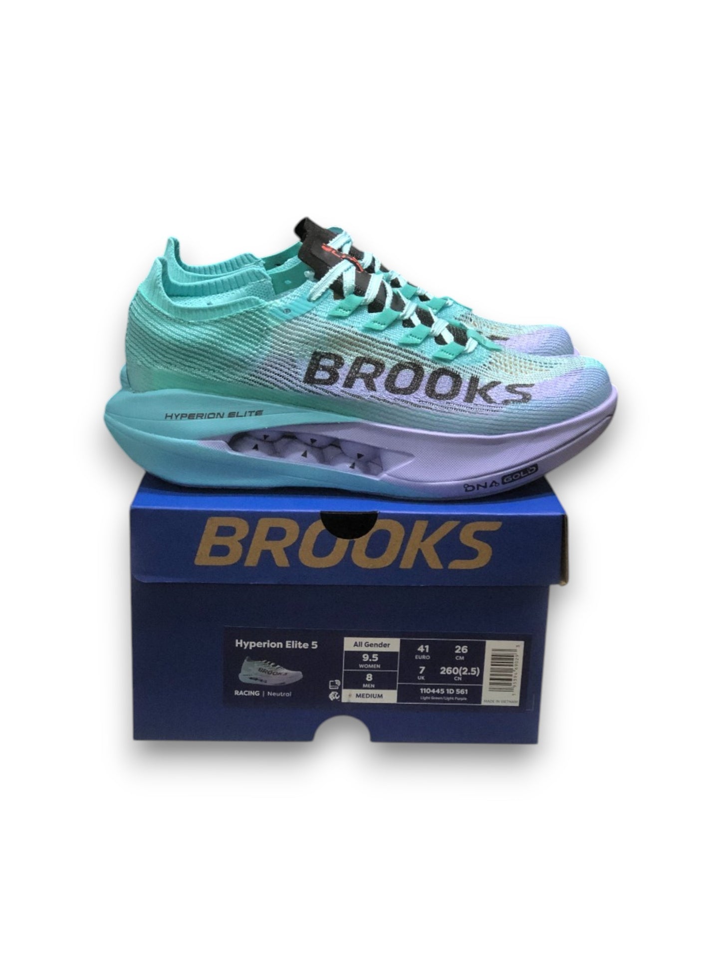 Brooks Hyperion Elite 5 Turquesa/Lila
